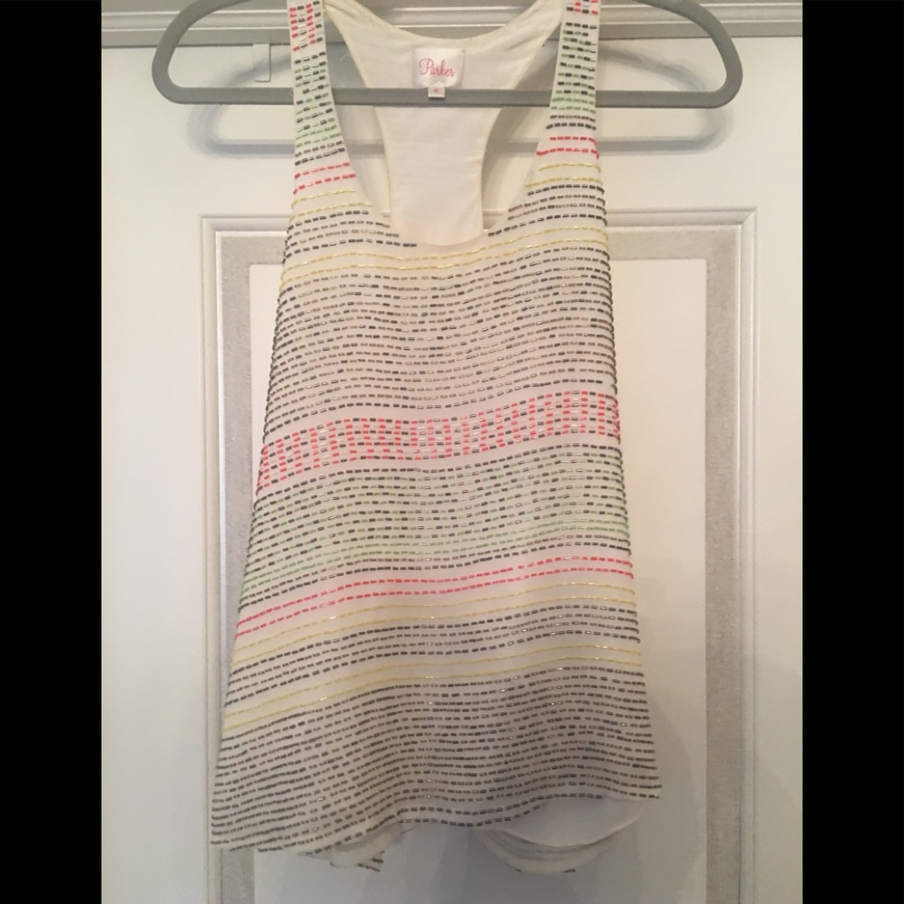 Parker sparkly tank top